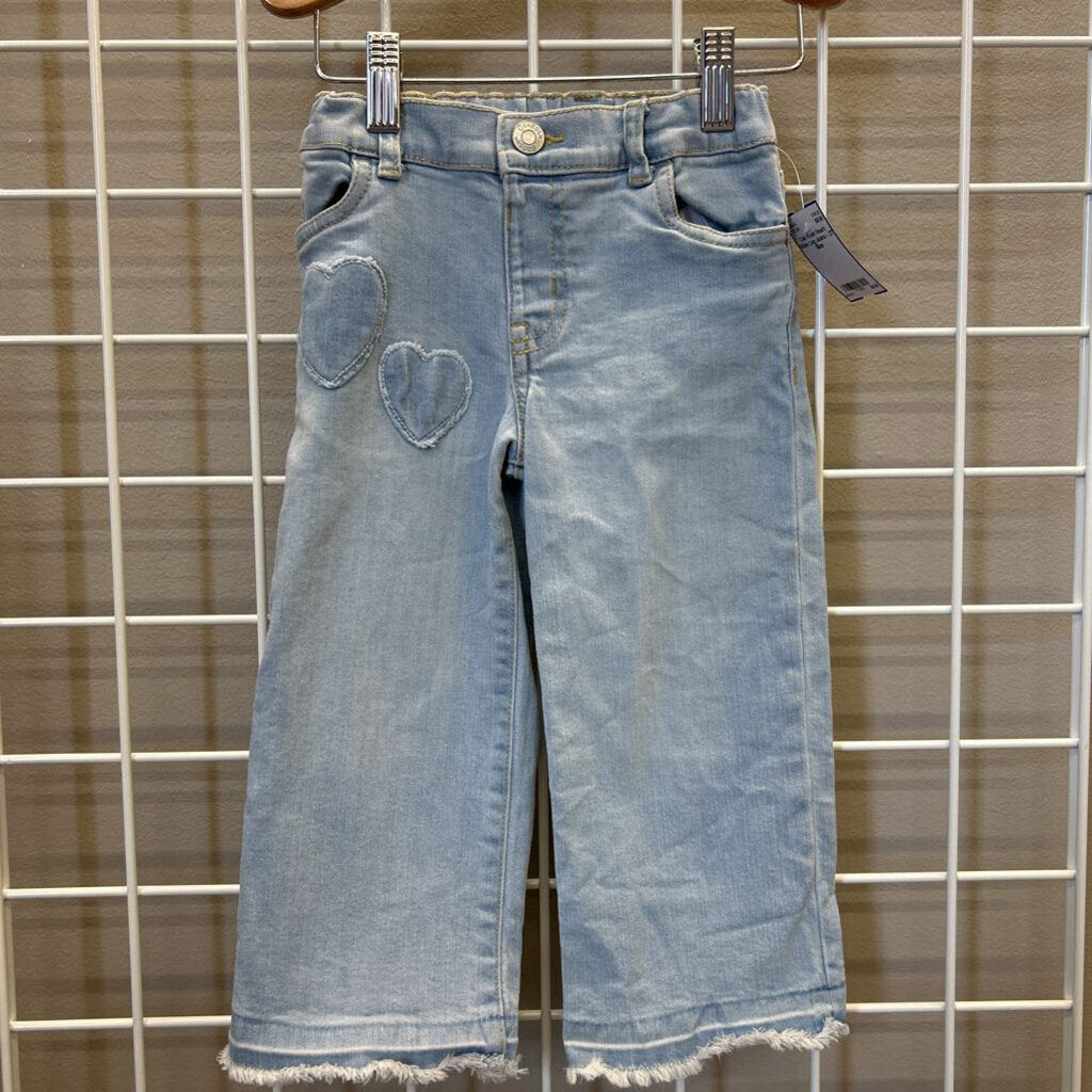 Osh Kosh Heart Wide Leg Jeans - 2T