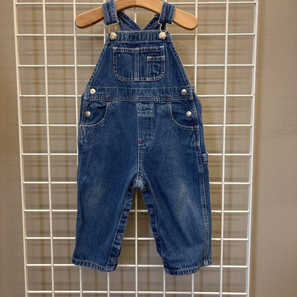 Baby Gap Vintage Overalls (splatter marks) - 18/24m