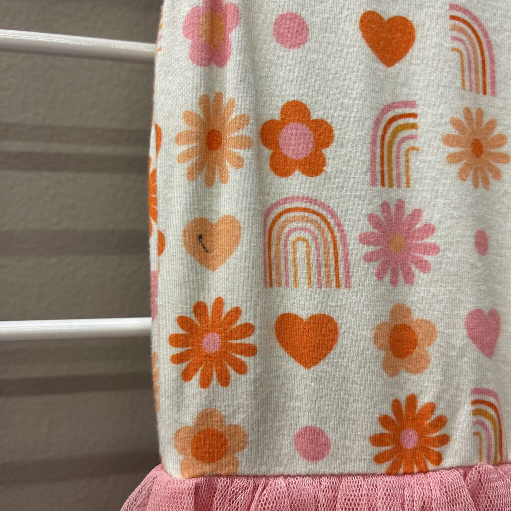 Bird & Bean Rainbow Tulle Tank Dress - 18/24m (small Mark)