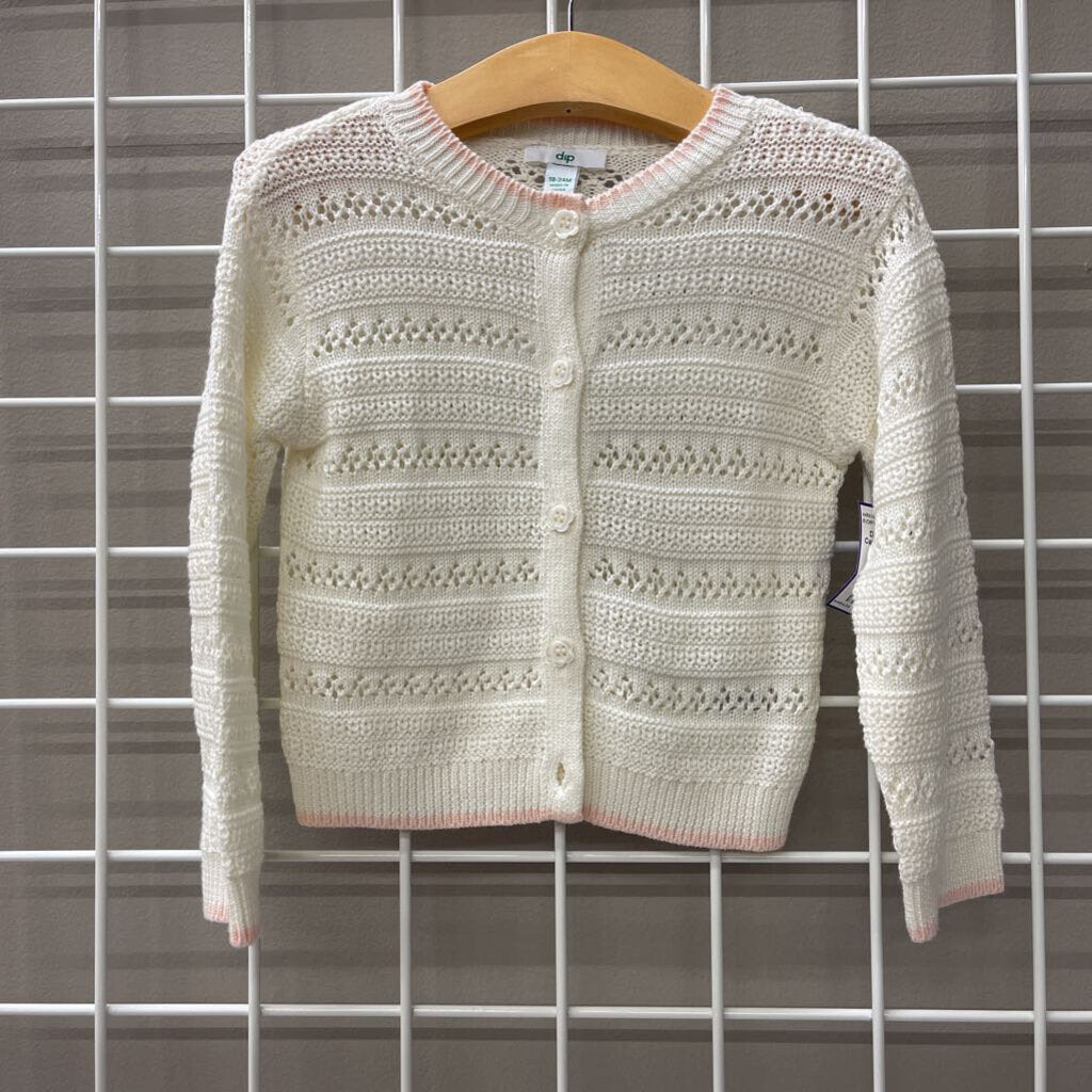 Dip Open Knit Cardigan - 18/24m