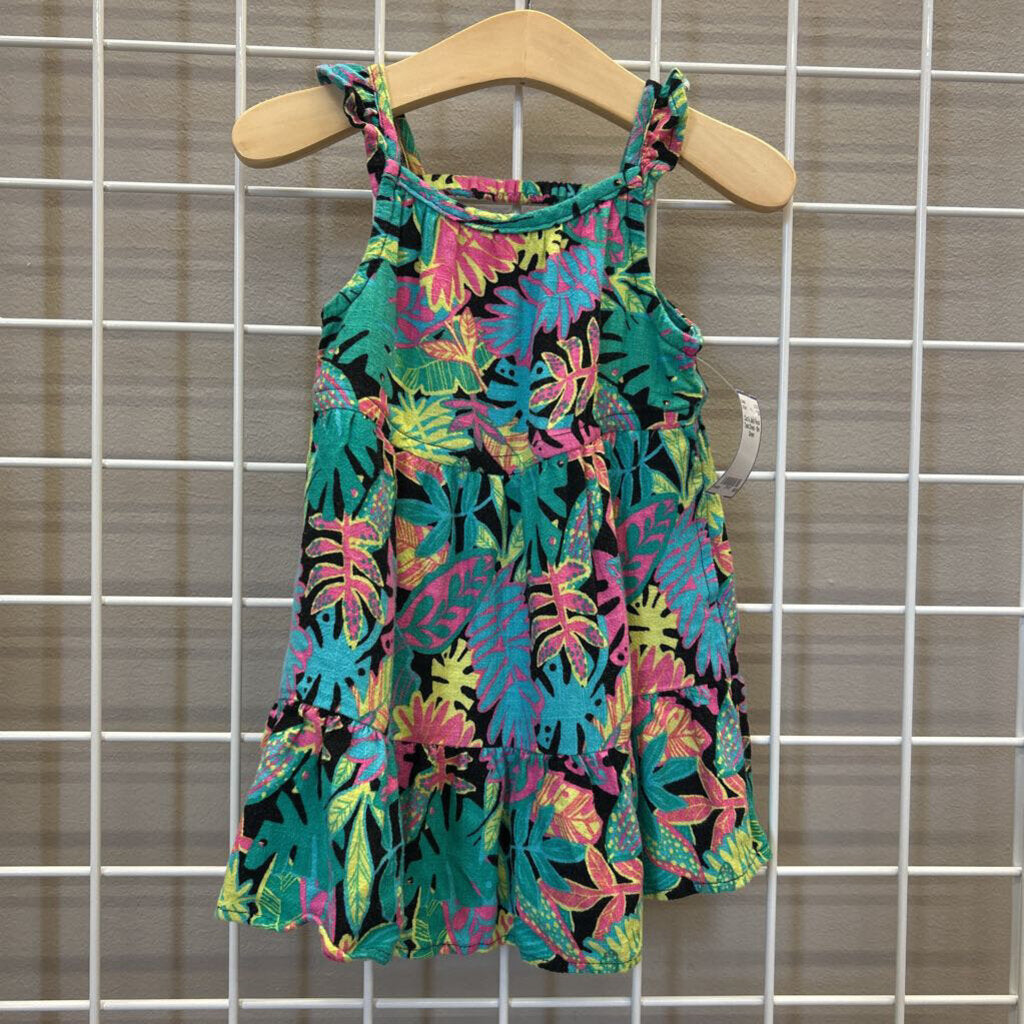 Cat & Jack Floral Tank Dress - 18m
