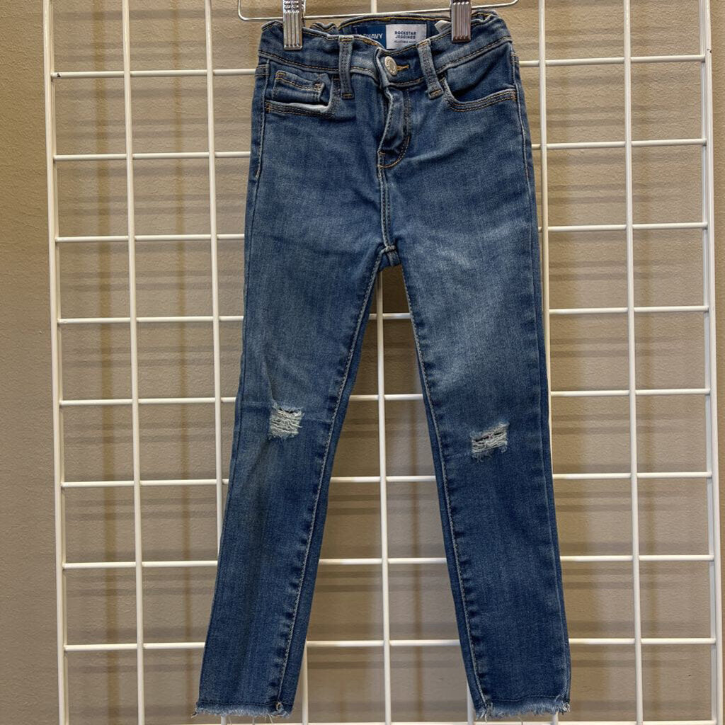 Old Navy Distressed Rockstar Jegging - 4T