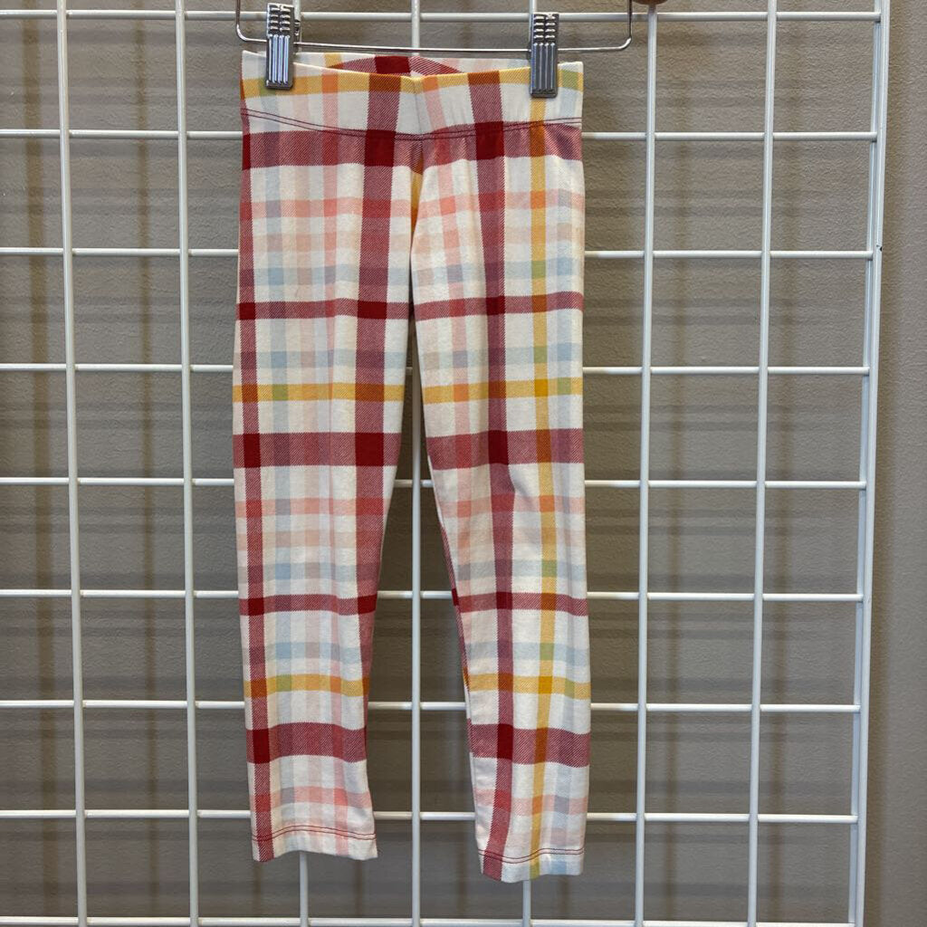 Dip Plaid Leggings - 4/5