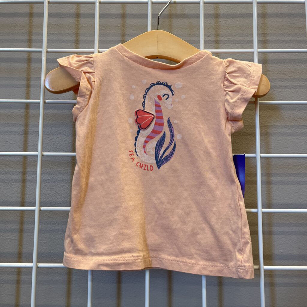 Dip Seahorse SS Tee - 3/6m