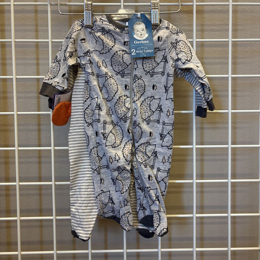 NWT Gerber Set of 2 Pjs - NB