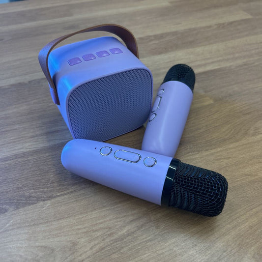 NEW YLL Mini Wireless Karaoke Machine -Purple