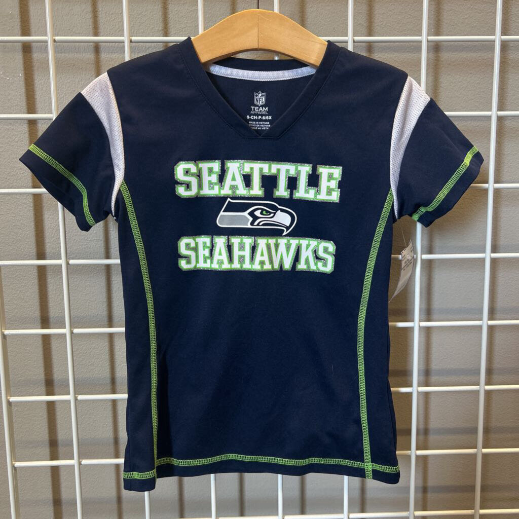 NFL Seattle Seahawks Active SS Tee - 6/6x
