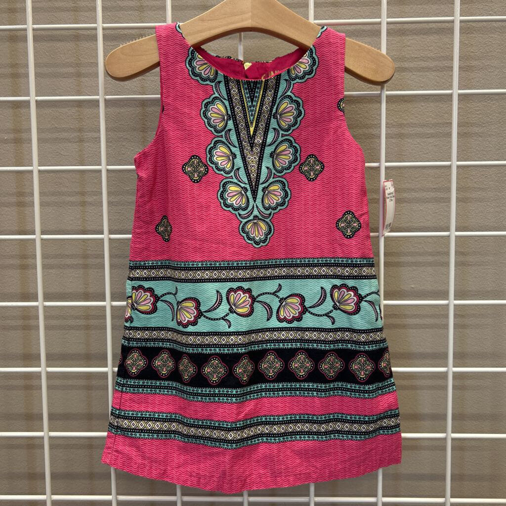 Genuine Kids Pattern Tank Dress - 2T