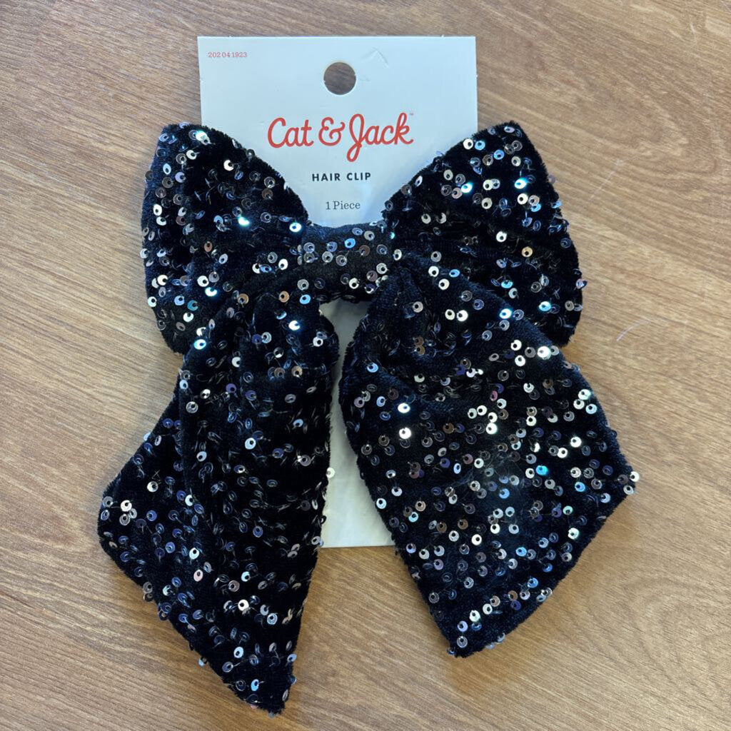 NEW Cat & Jack Velvet Bow