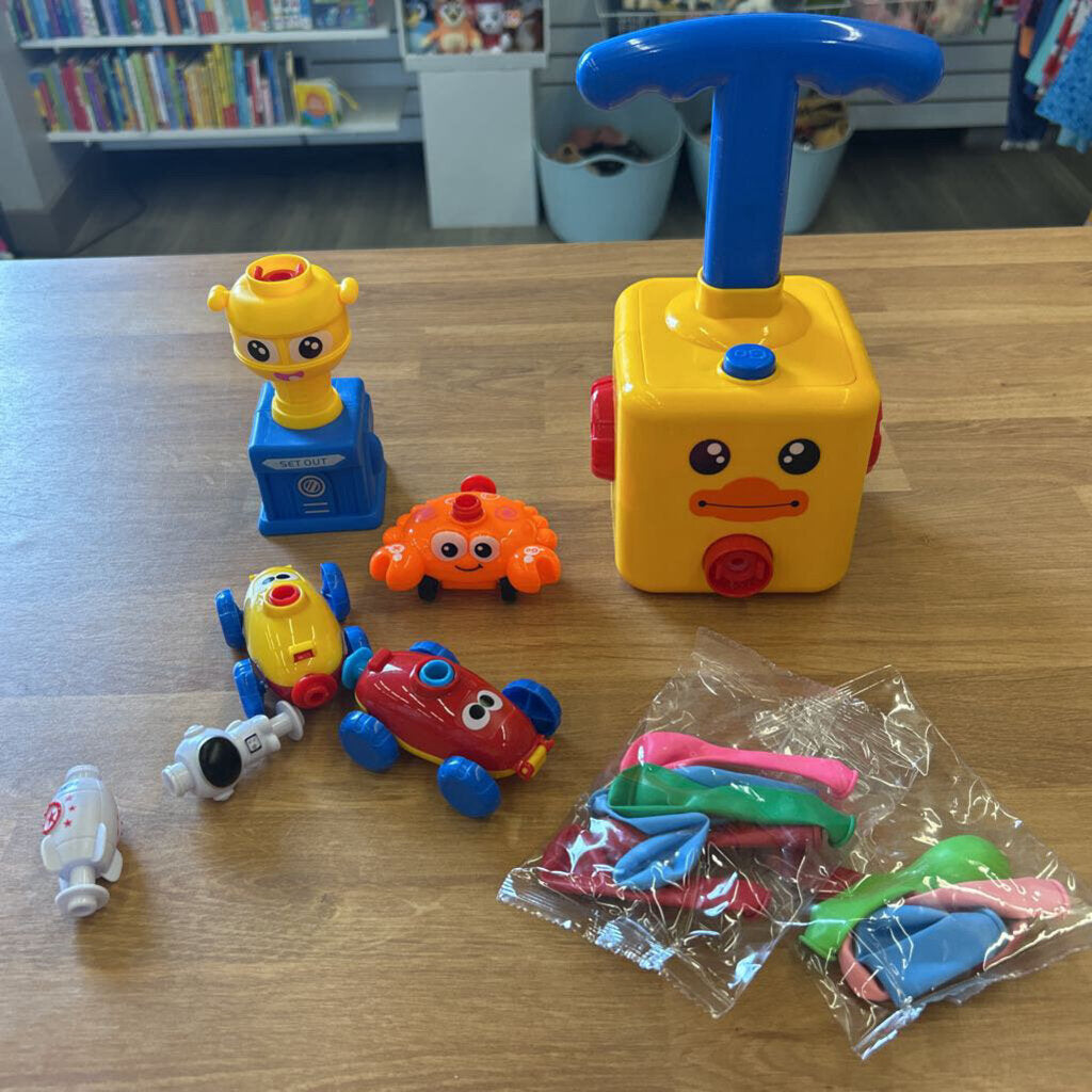Balloon Car Launcher Toy Kit