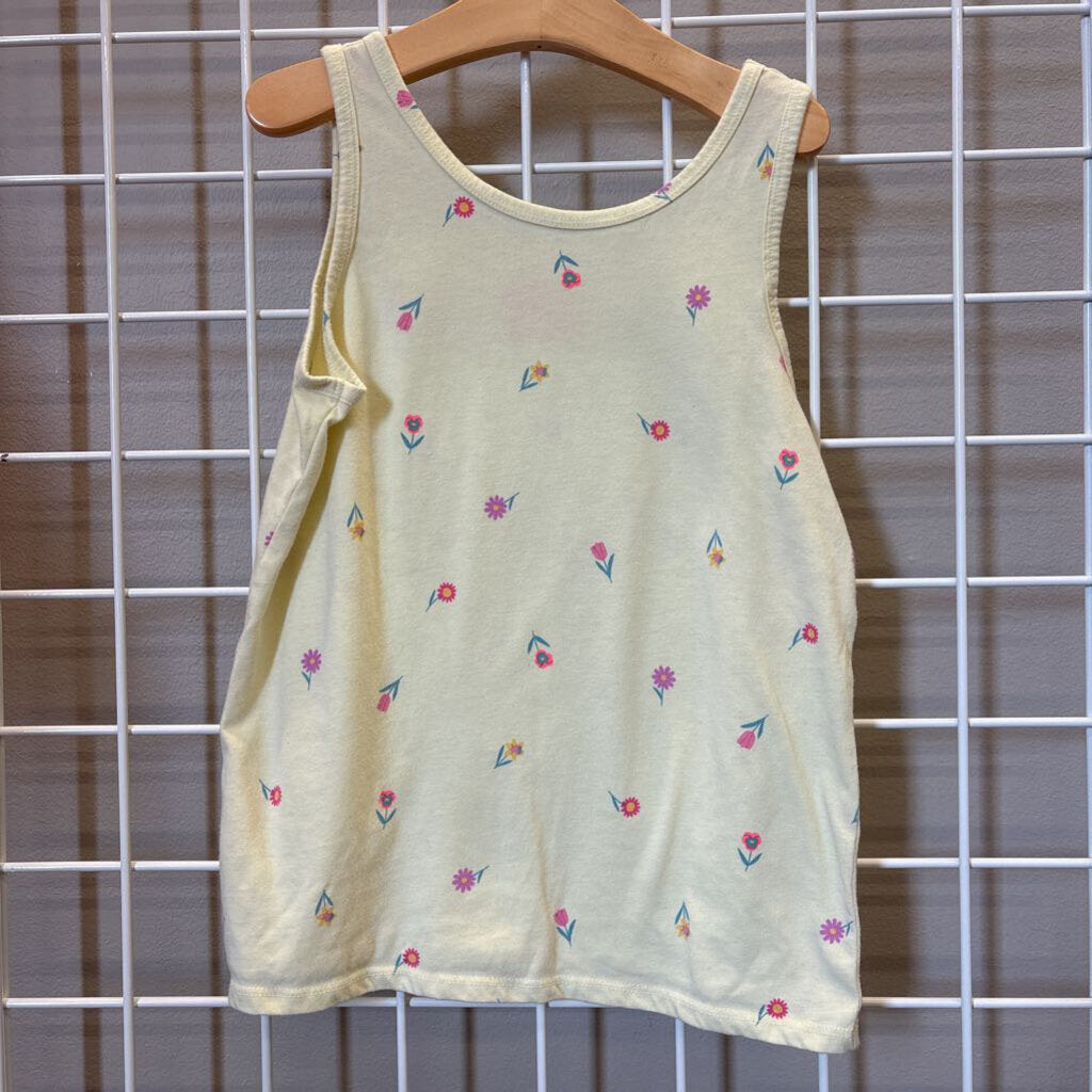 Cat & Jack Floral Tank - 10/12