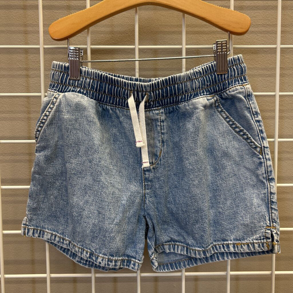 Cat & Jack Pull On Denim Shorts - 10/12