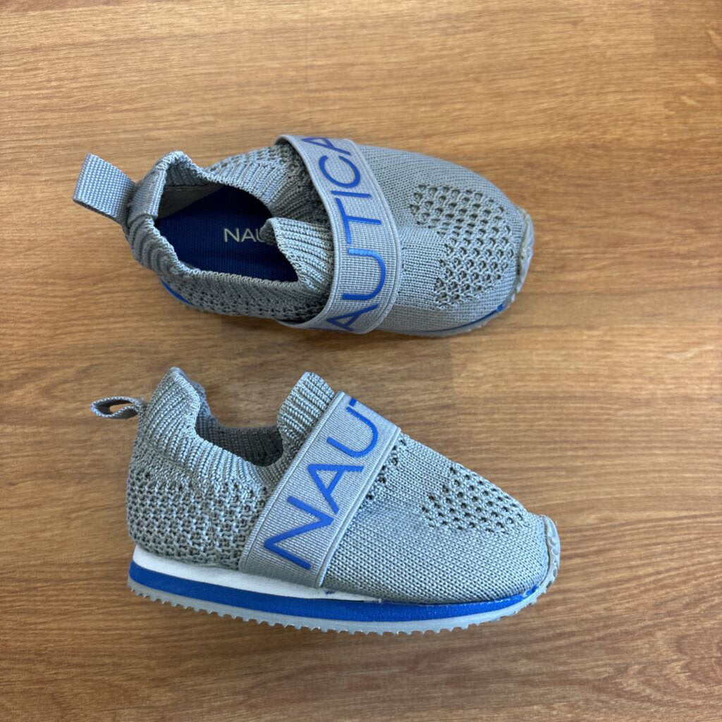 Nautica Grey Knit Sneakers - 2