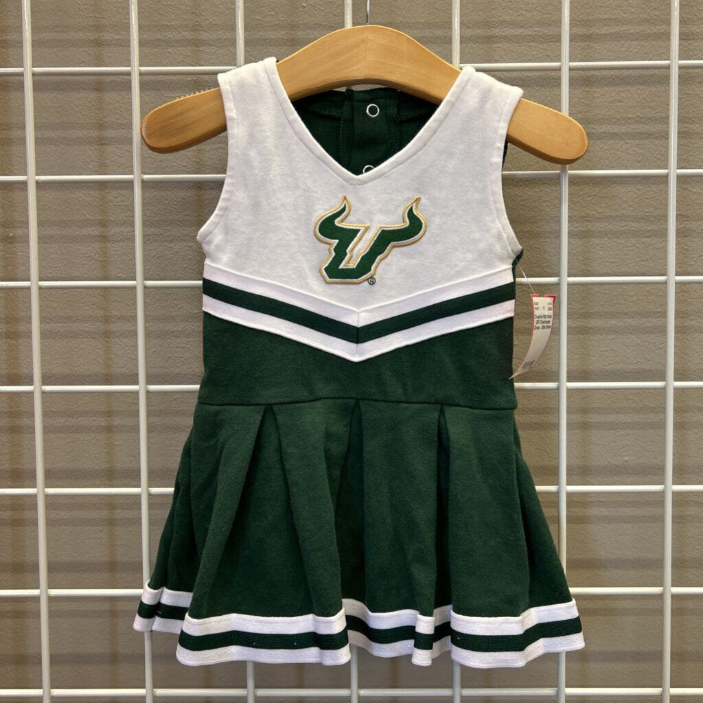 Creative Knit Wear USF Cheerleader Dress - 3/6m