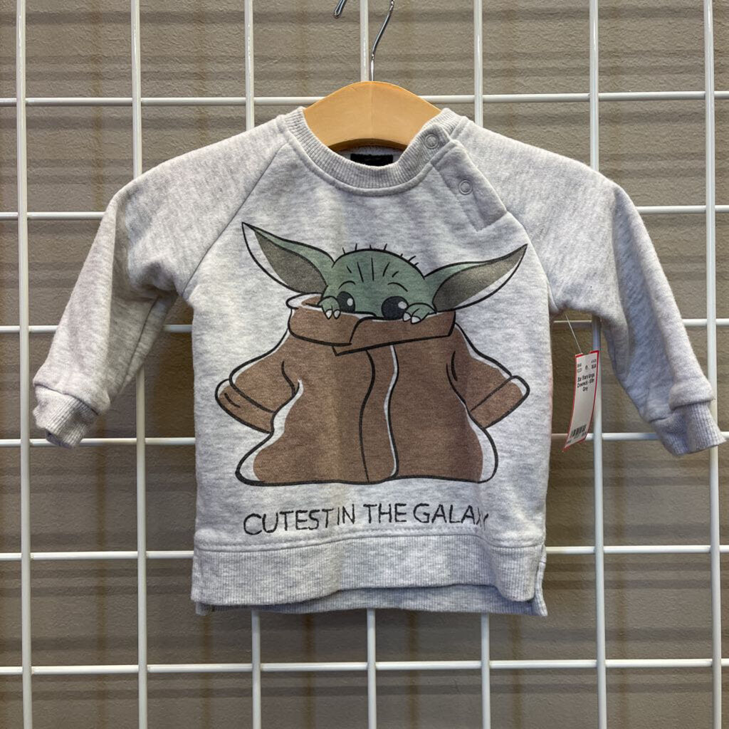 Star Wars Grogu Crewneck - 6/9m