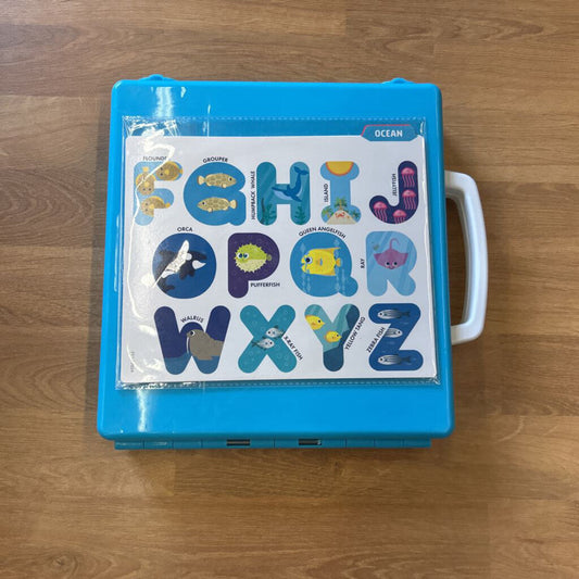 All About ABCs Travel Case