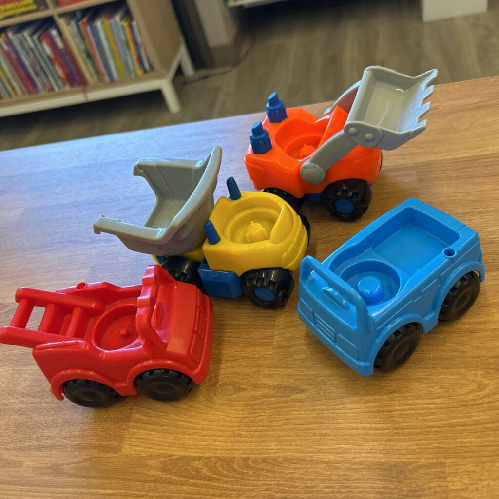 Vintage Fisher Price Set of 4 Vehicles