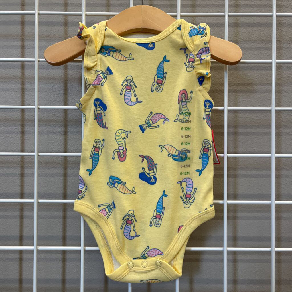 NWT Dip Mermaid SS Bodysuit - 6/12m