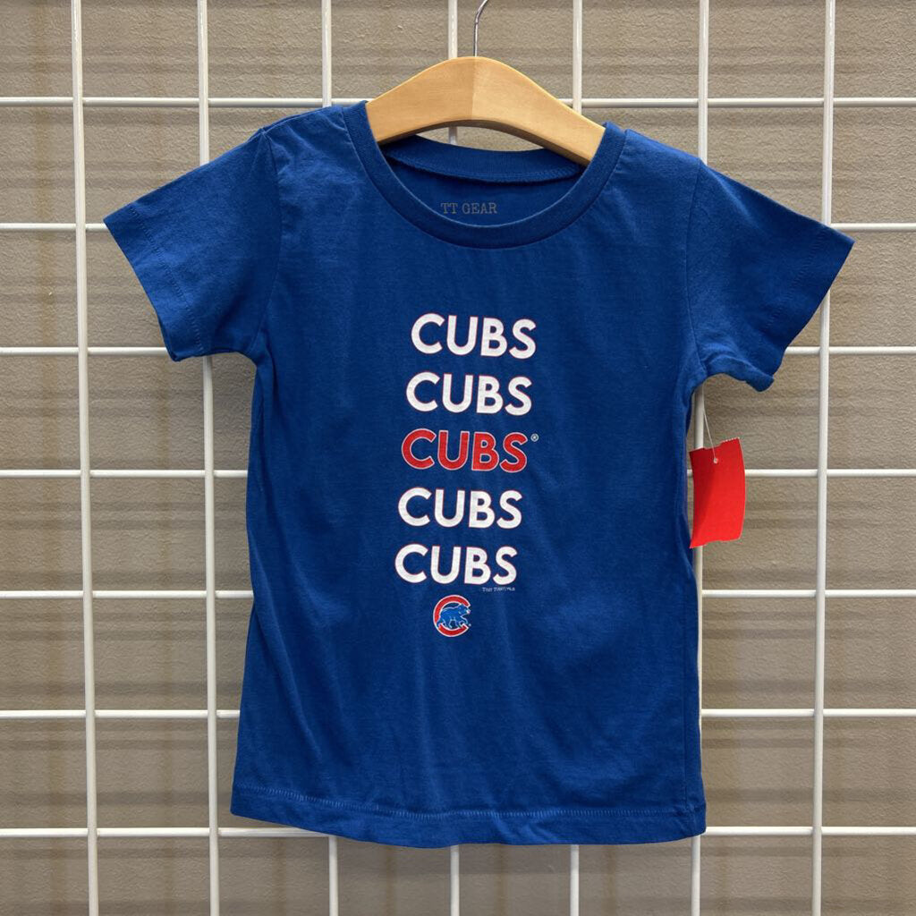 Tiny Turnip Cubs SS Tee - 4T