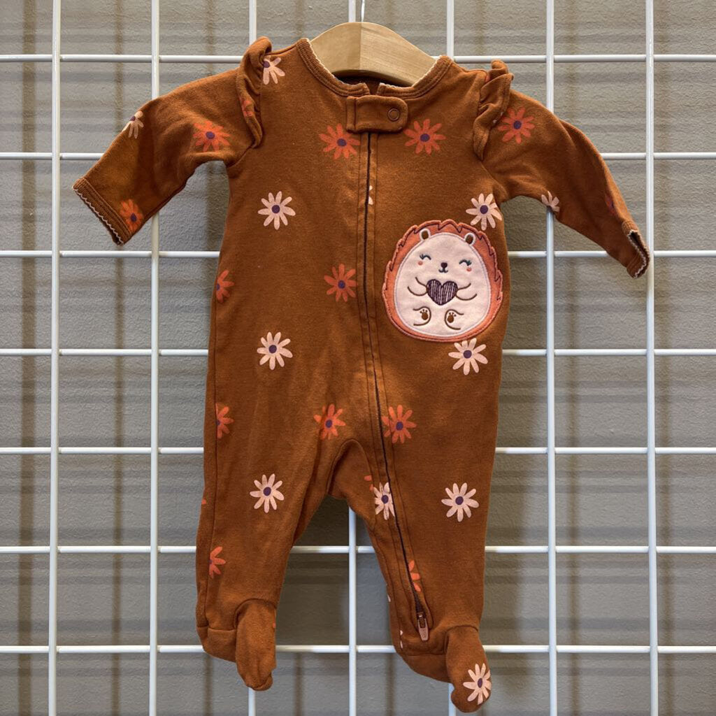 Carter's Hedgehog Zip Sleeper - 3m