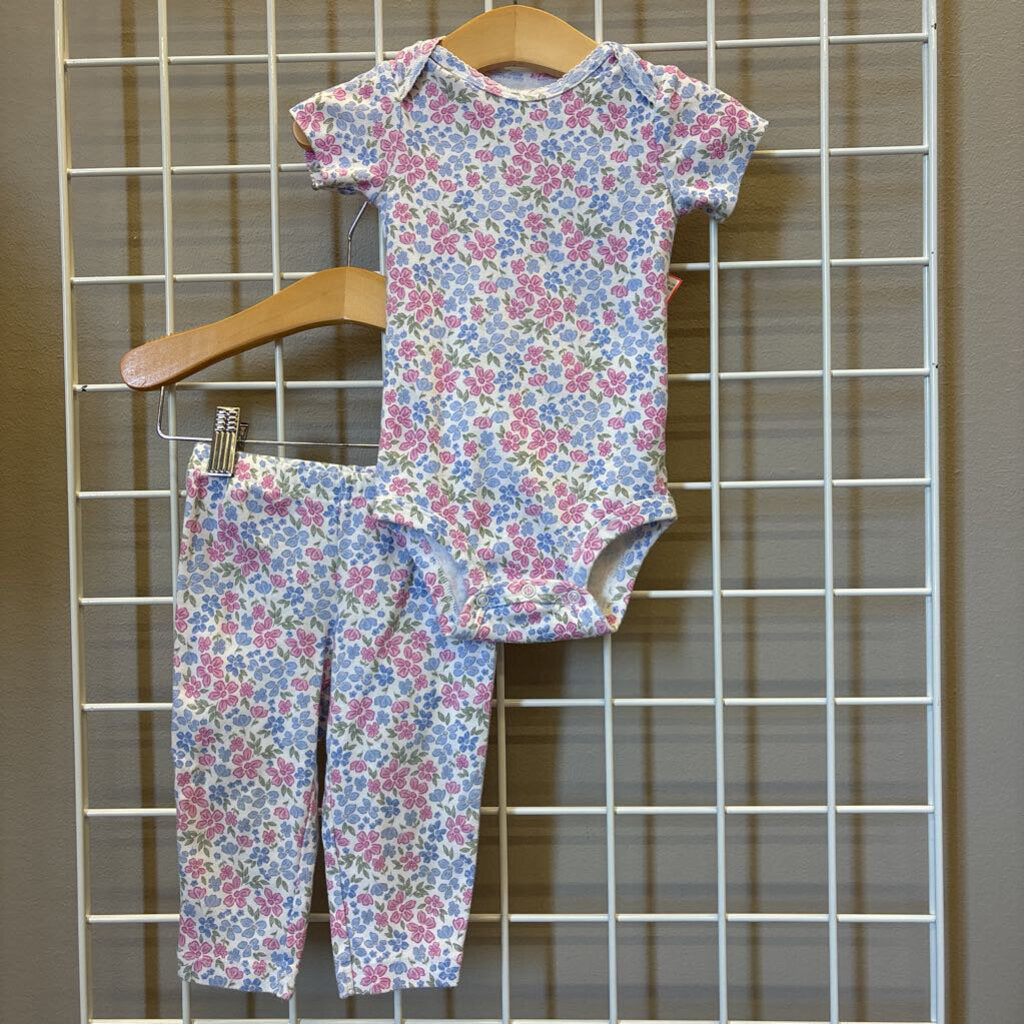 Carter's Floral Two Pc Set - 12m