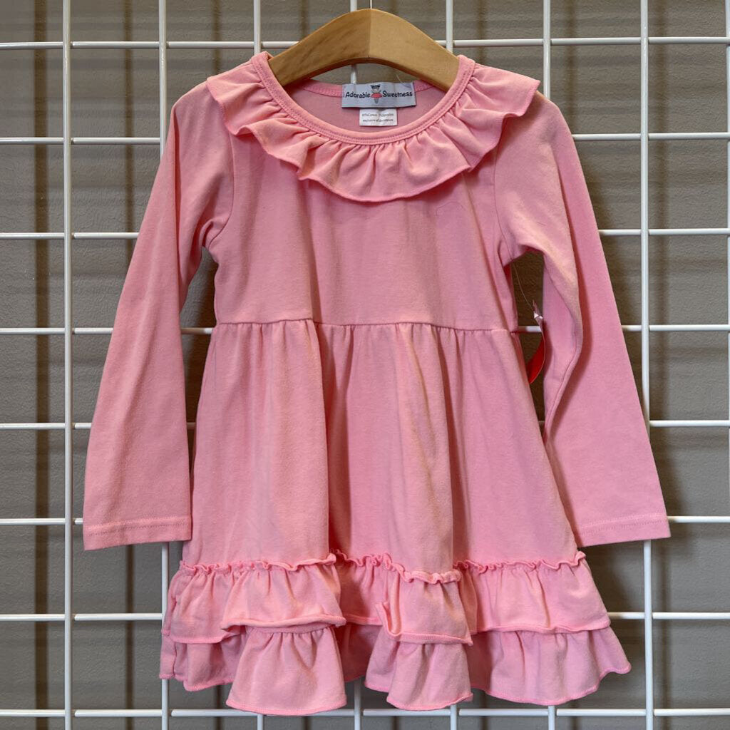 Adorable Sweetness Ruffle LS Top - 4