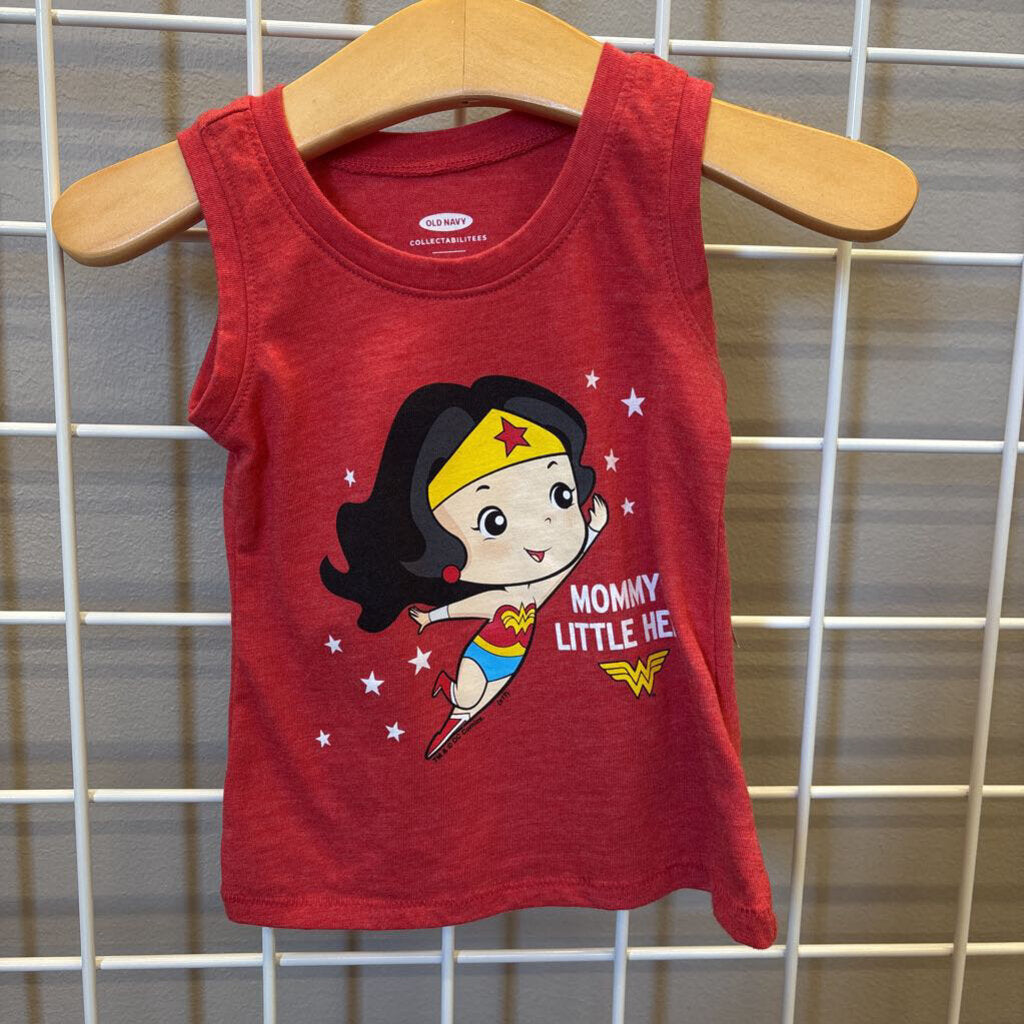 Old Navy Wonder Woman Tank - 18/24m