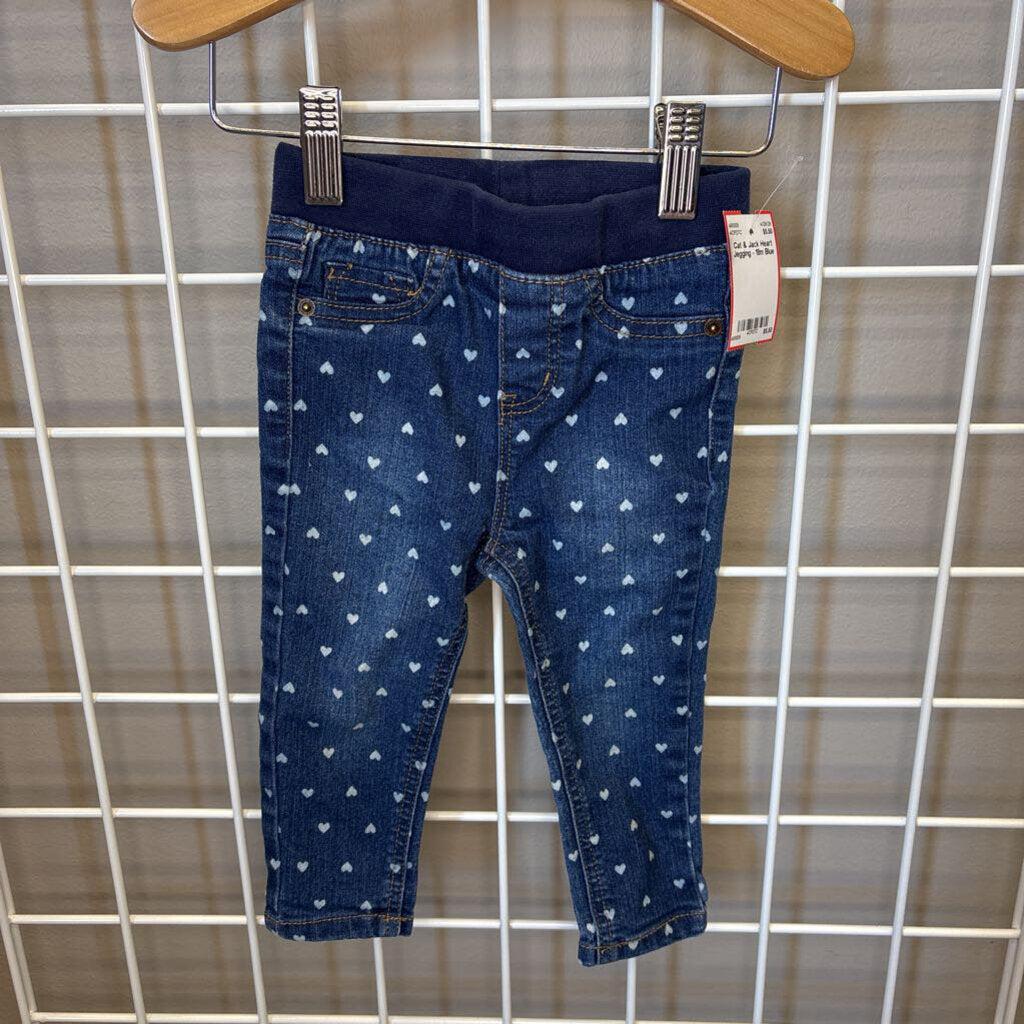 Cat & Jack Heart Jegging - 18m