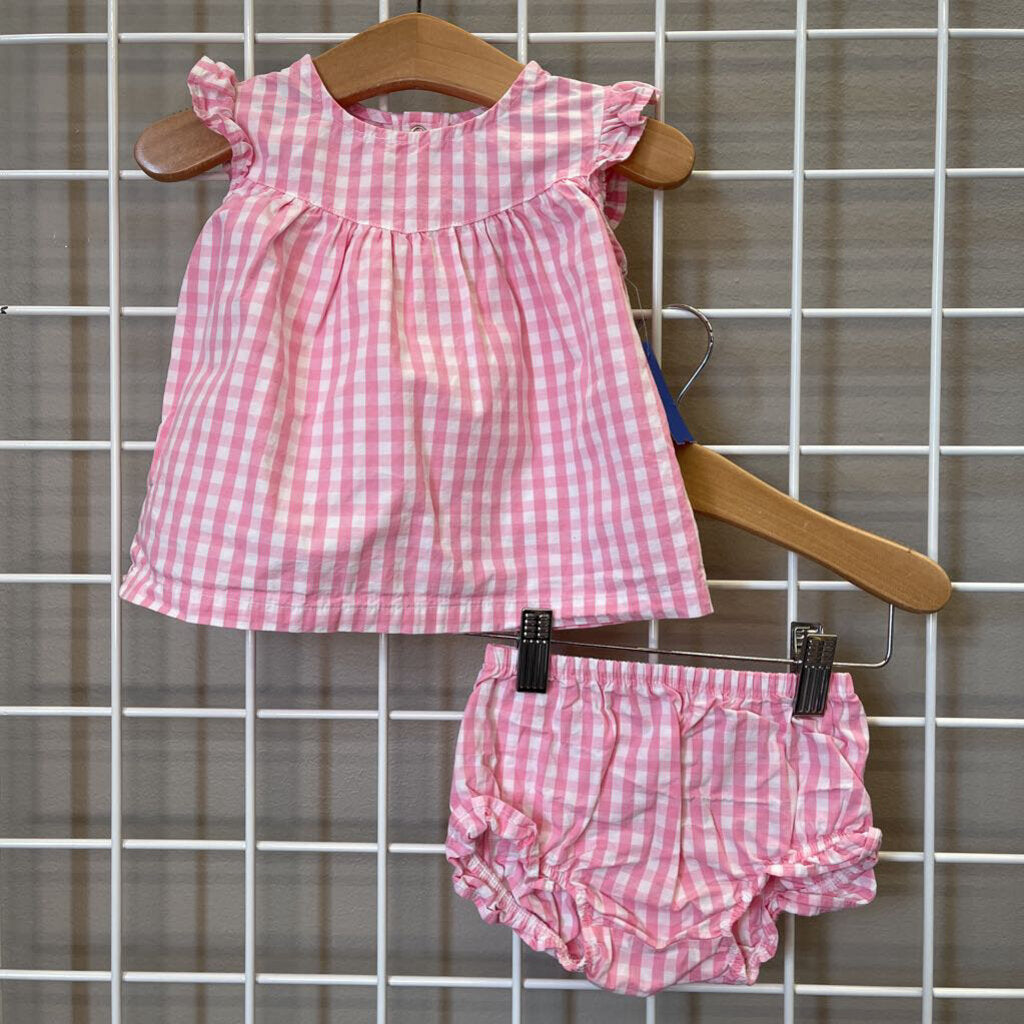 Carter's Gingham Two Pc Set - 12m