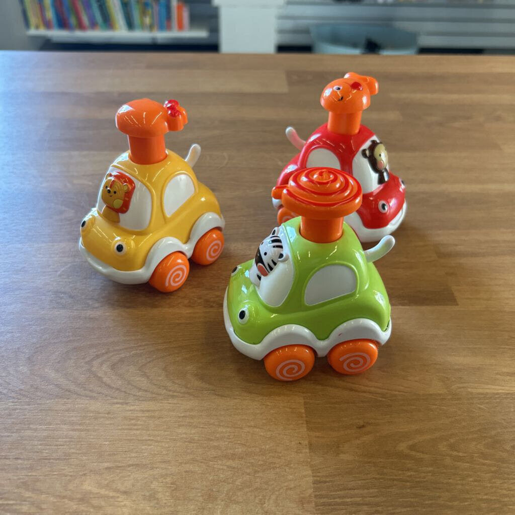 Press & Go Toy Cars (3)