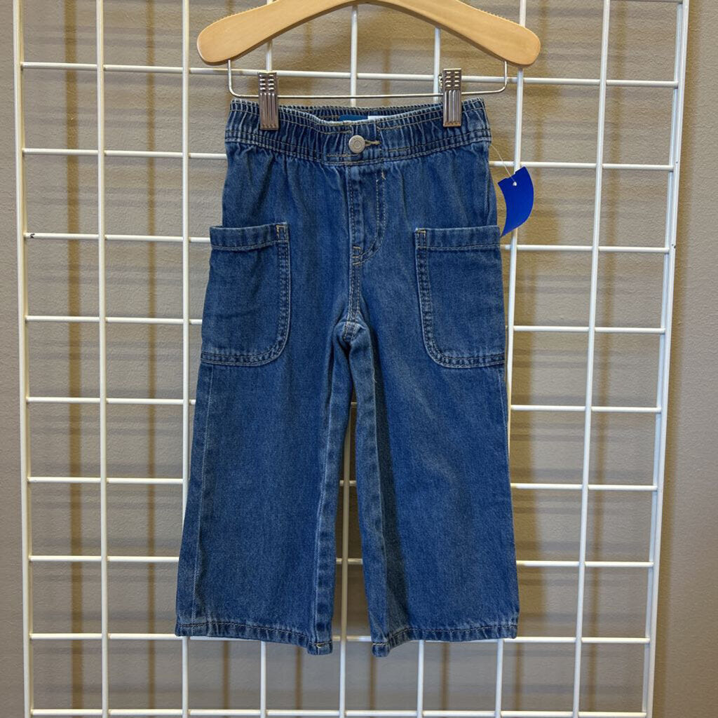 Old Navy Wide Leg Jeans - 2T