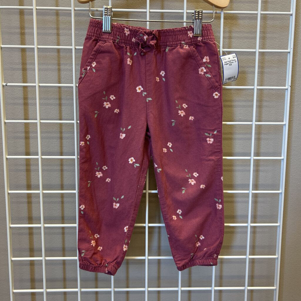 Osh Kosh Floral Jogger Pants - 3T