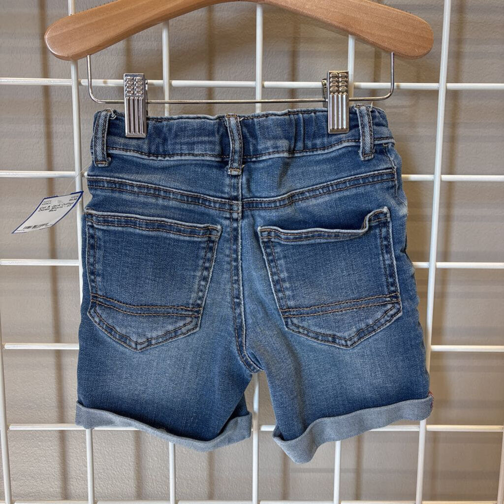 Cat & Jack Cuffed Denim Shorts - 3T