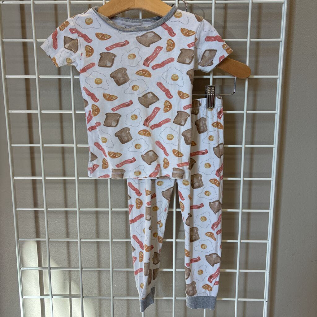 Burt's Bees Breakfast Pjs - 3T