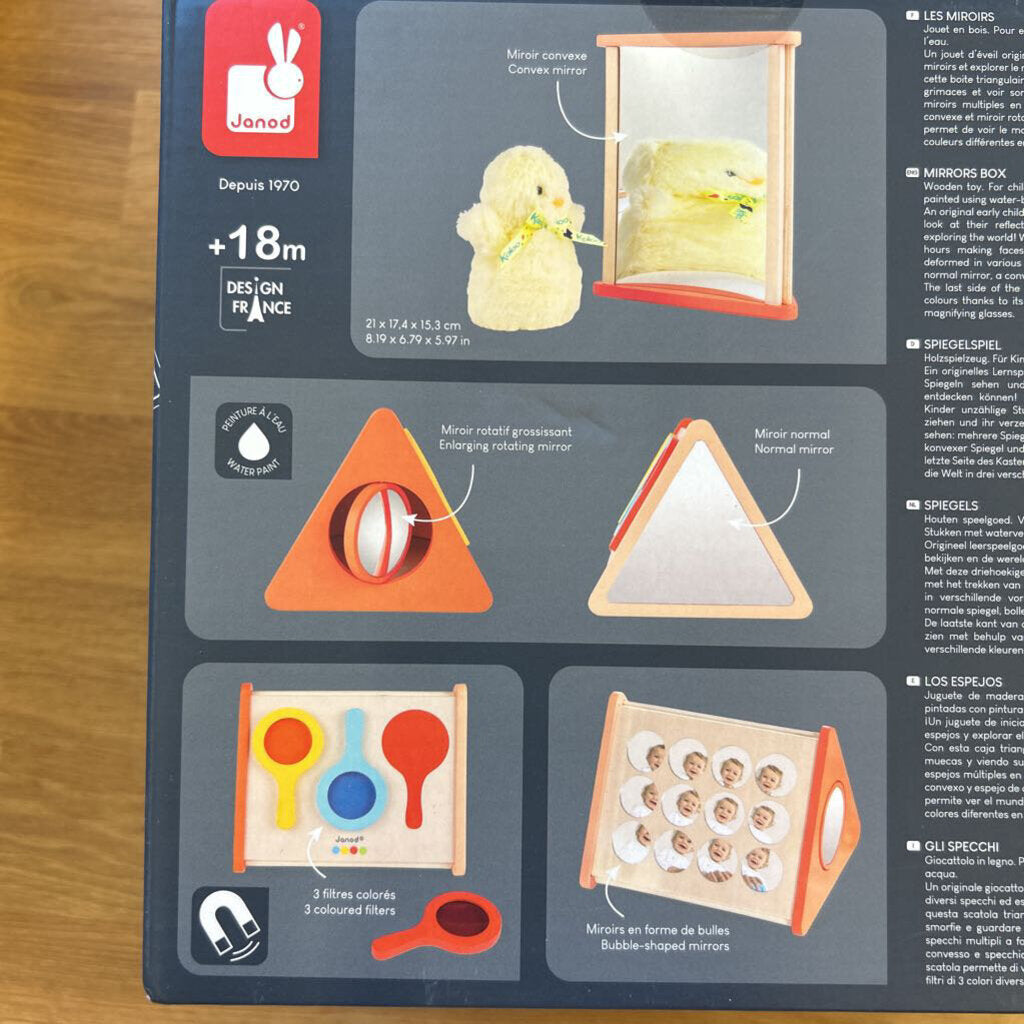 NEW Janod Mirrors Box