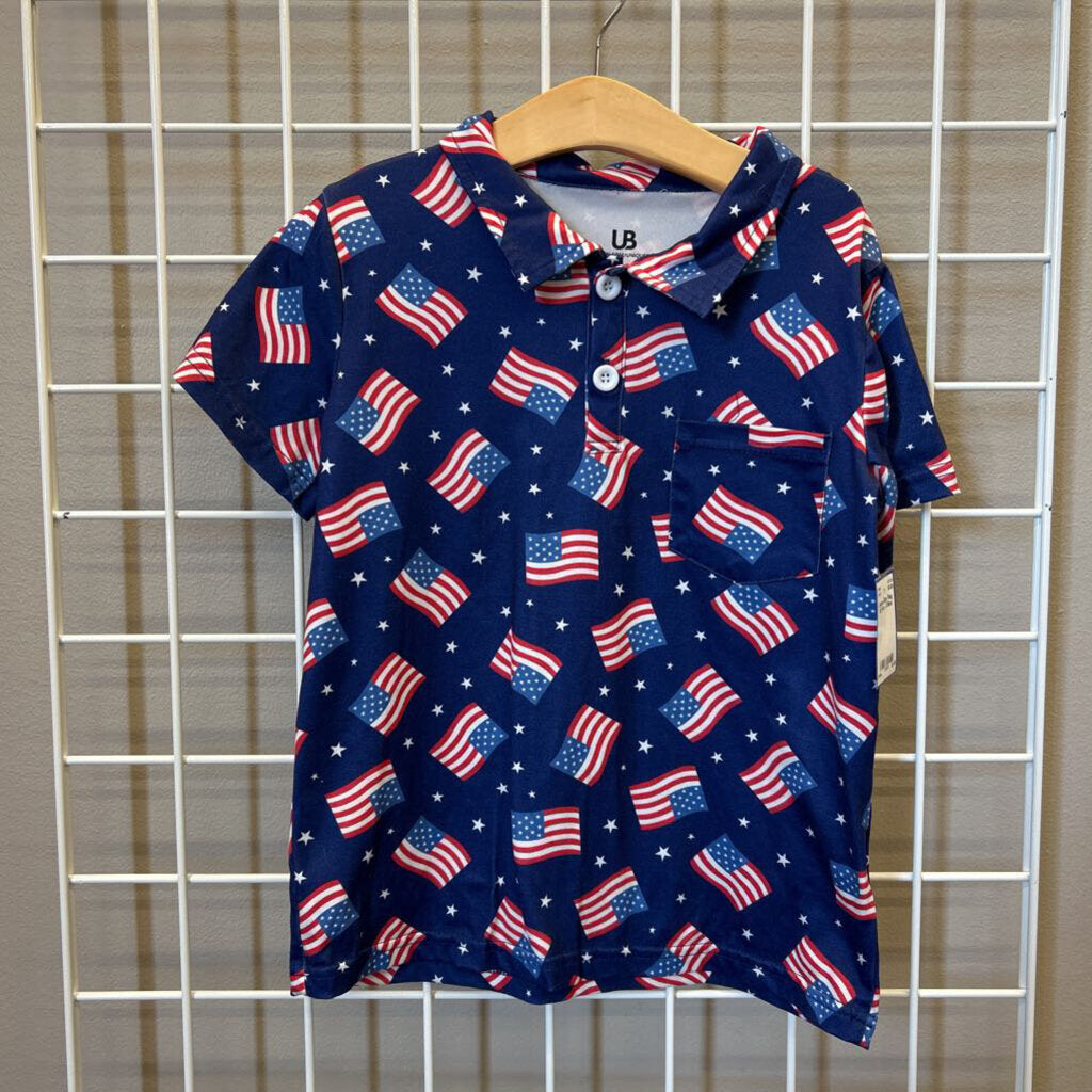 Unique Baby Flag SS Polo - 8