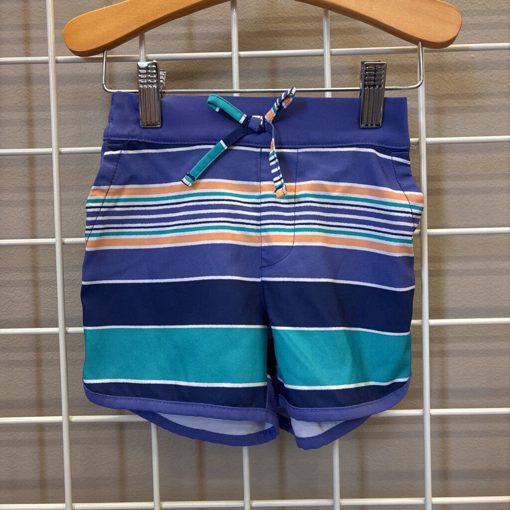 Columbia Stripe Active Shorts - 3T