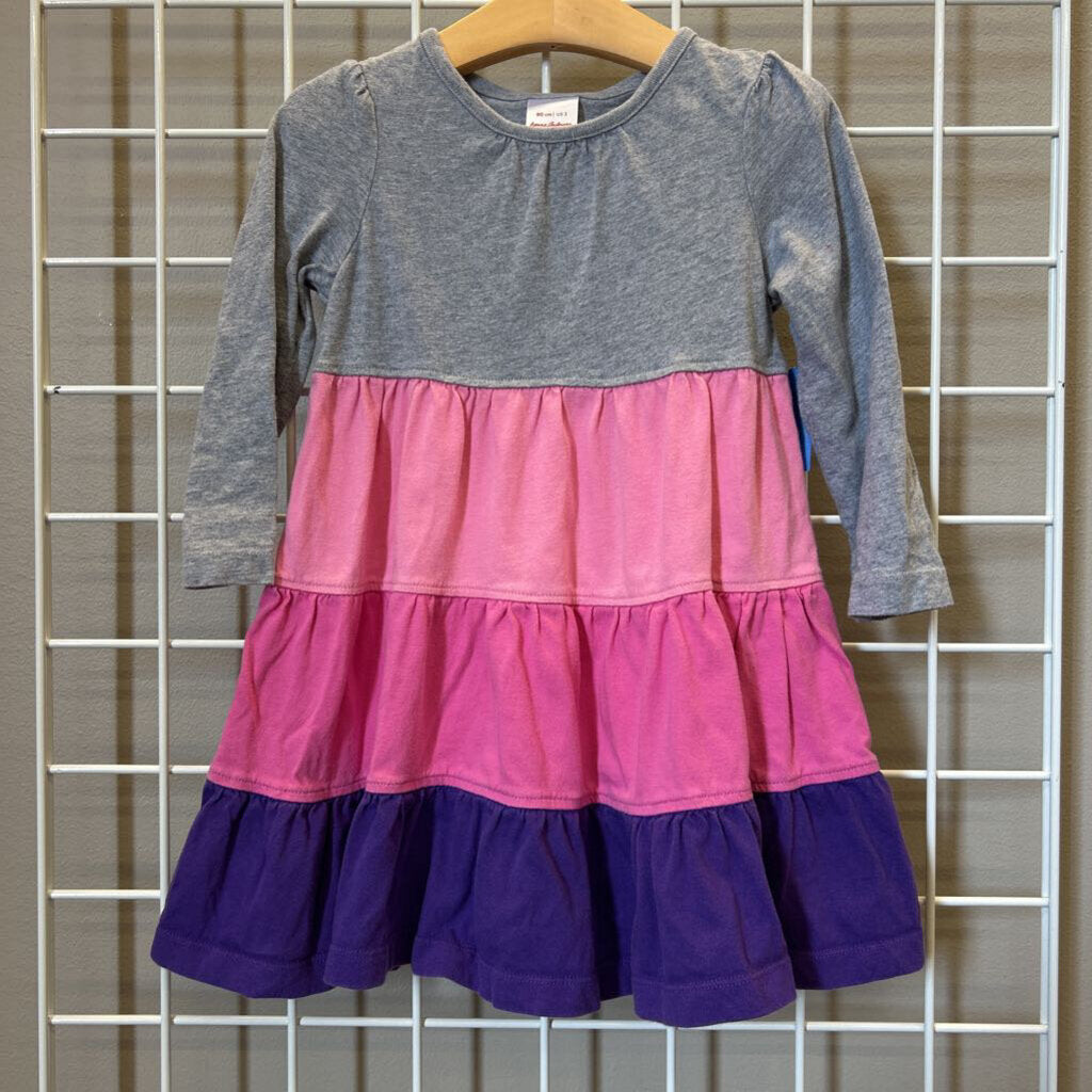 Hanna Andersson Tiered LS Dress - 3