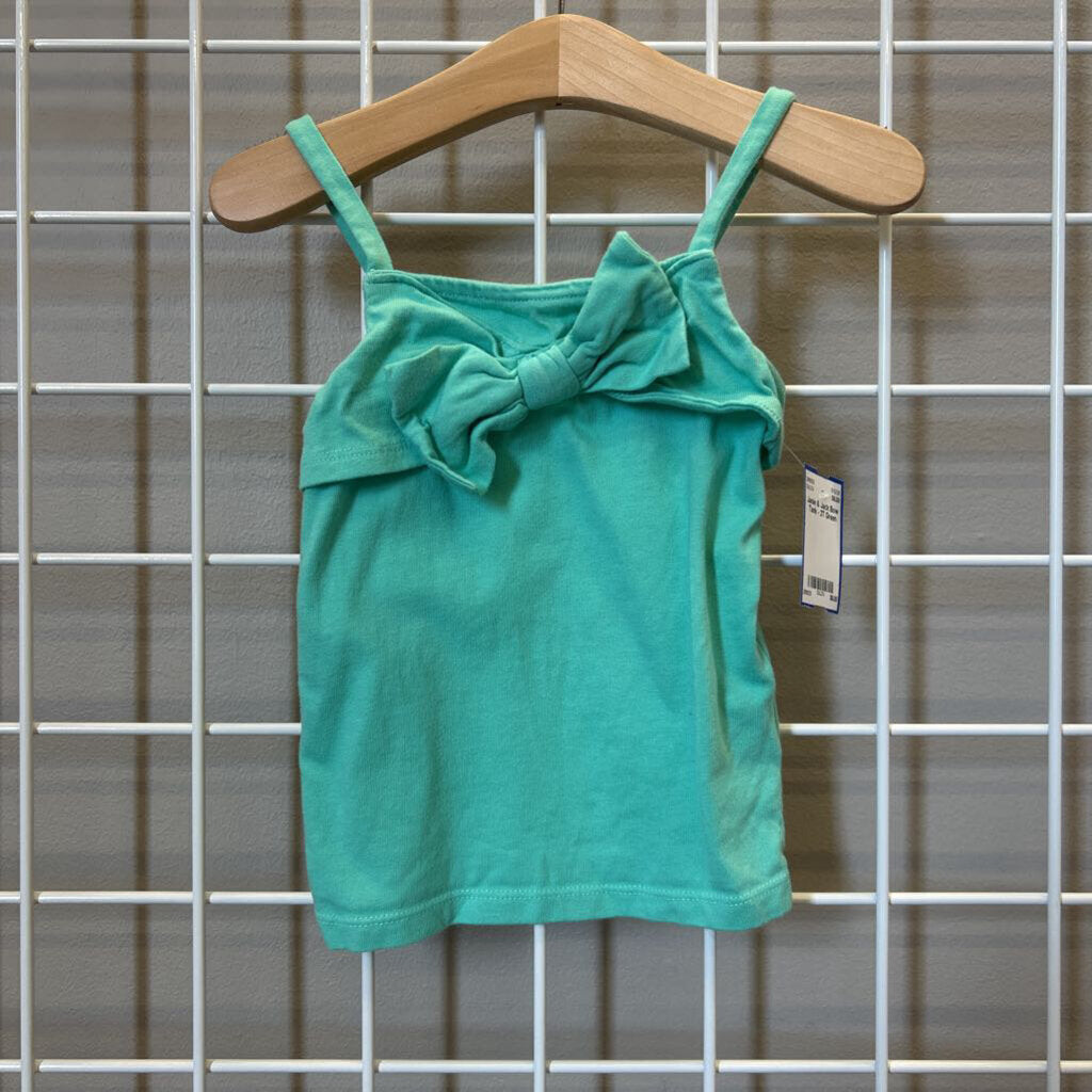 Janie & Jack Bow Tank - 2T