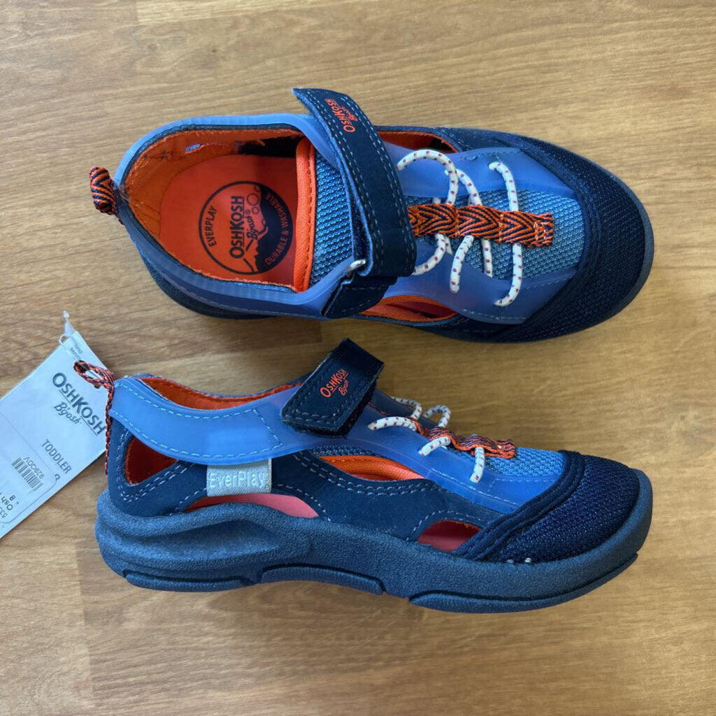 Osh Kosh Blue Sandals - 8
