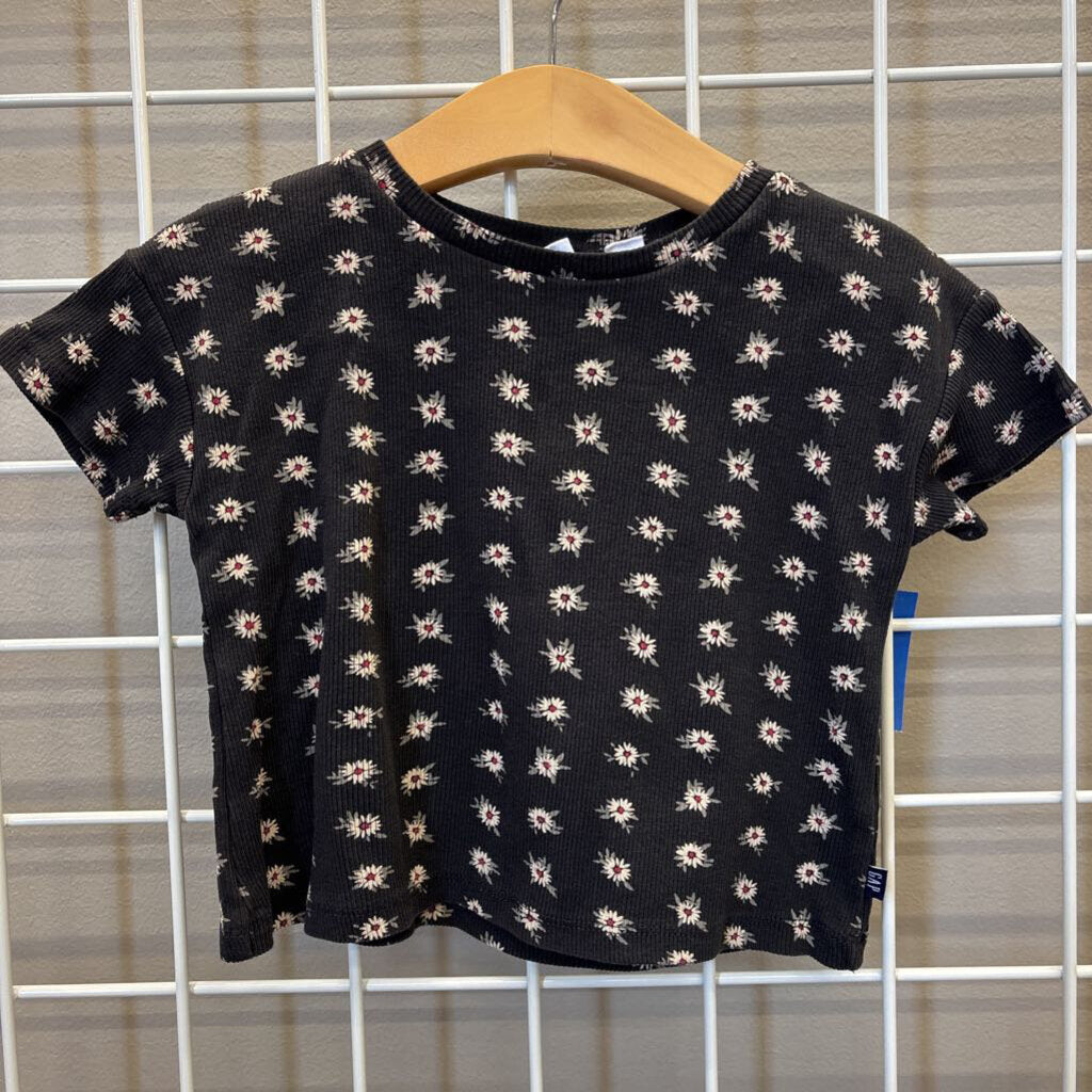 Gap Kids Daisy Ribbed Crop Top - 4/5