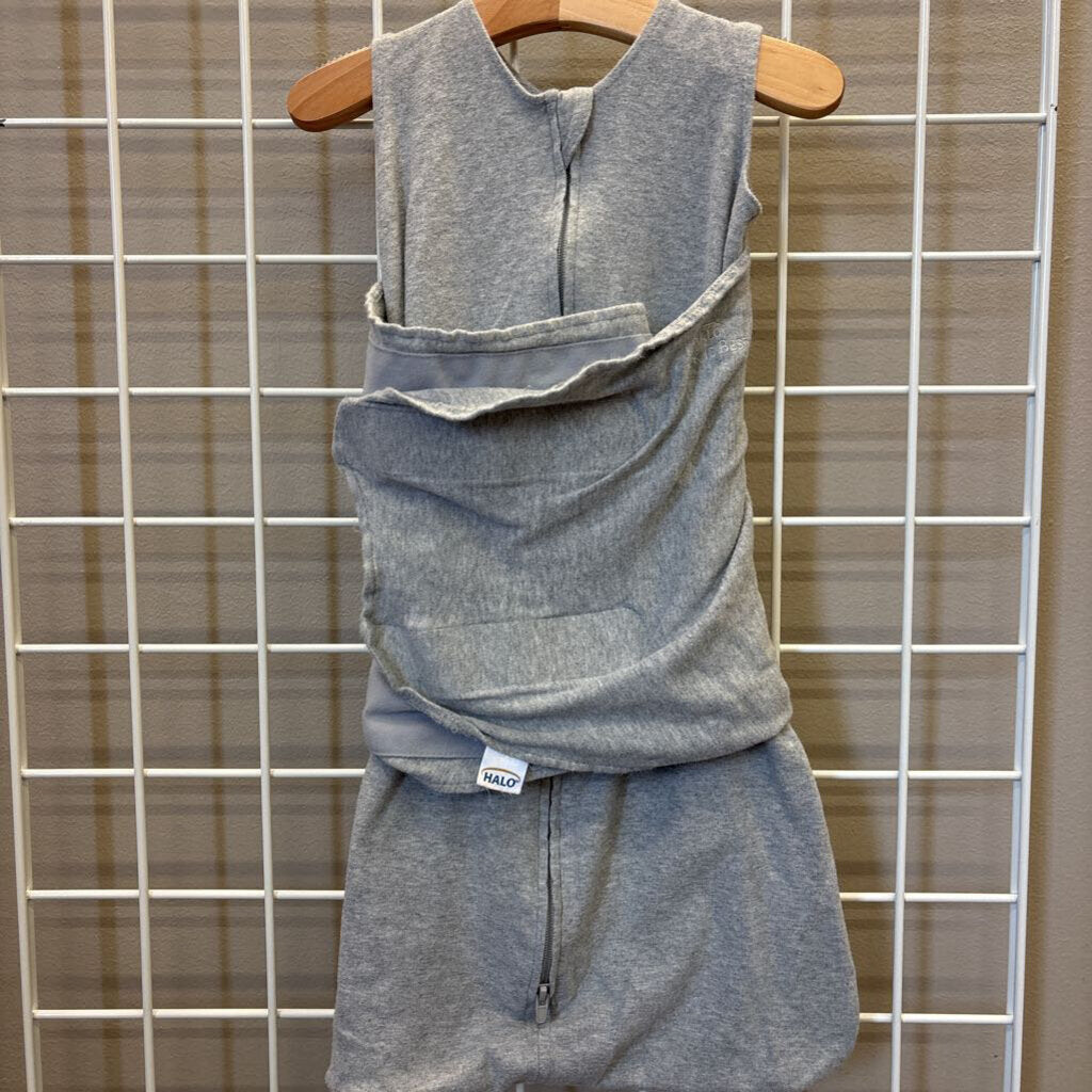 Halo Grey Swaddle Sleep Sack - M