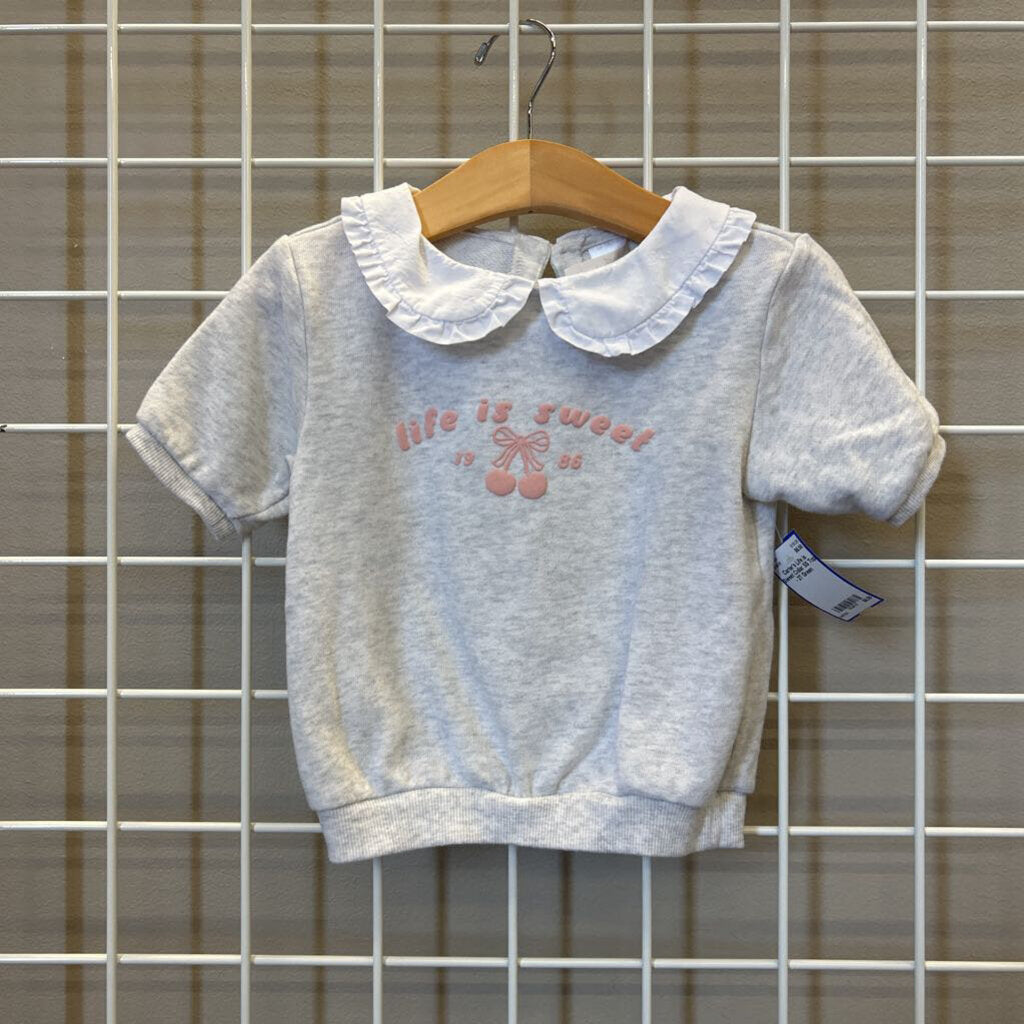 Carter's Life is Sweet Collar SS Top - 2T