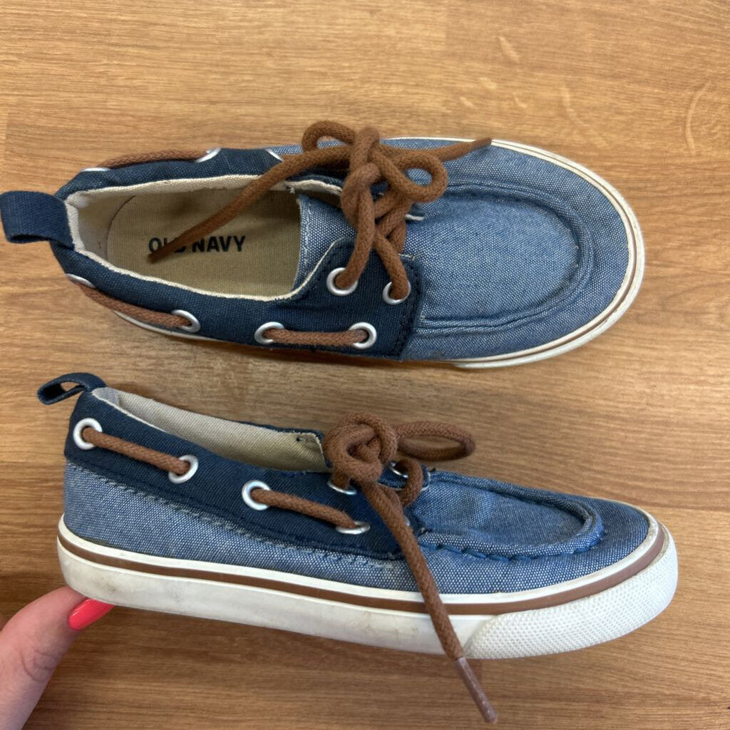 Old Navy Blue Boat Shoes - 8