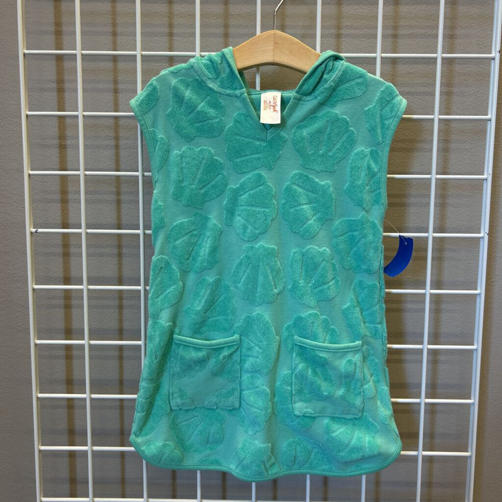 Cat & Jack Shell Print Swim Cover Up - 4/5