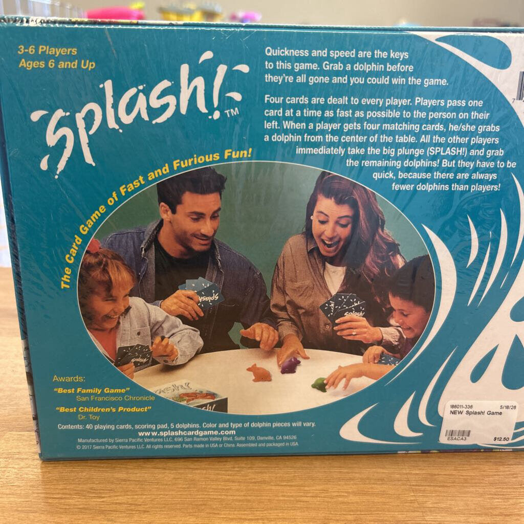 NEW Splash! Game