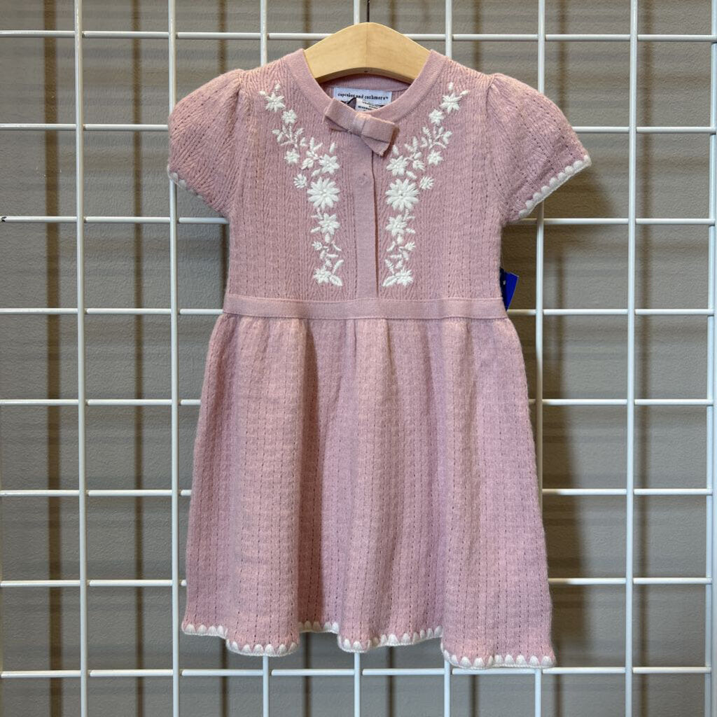 Cupcakes and Cashmere Knit SS Dress - 12m