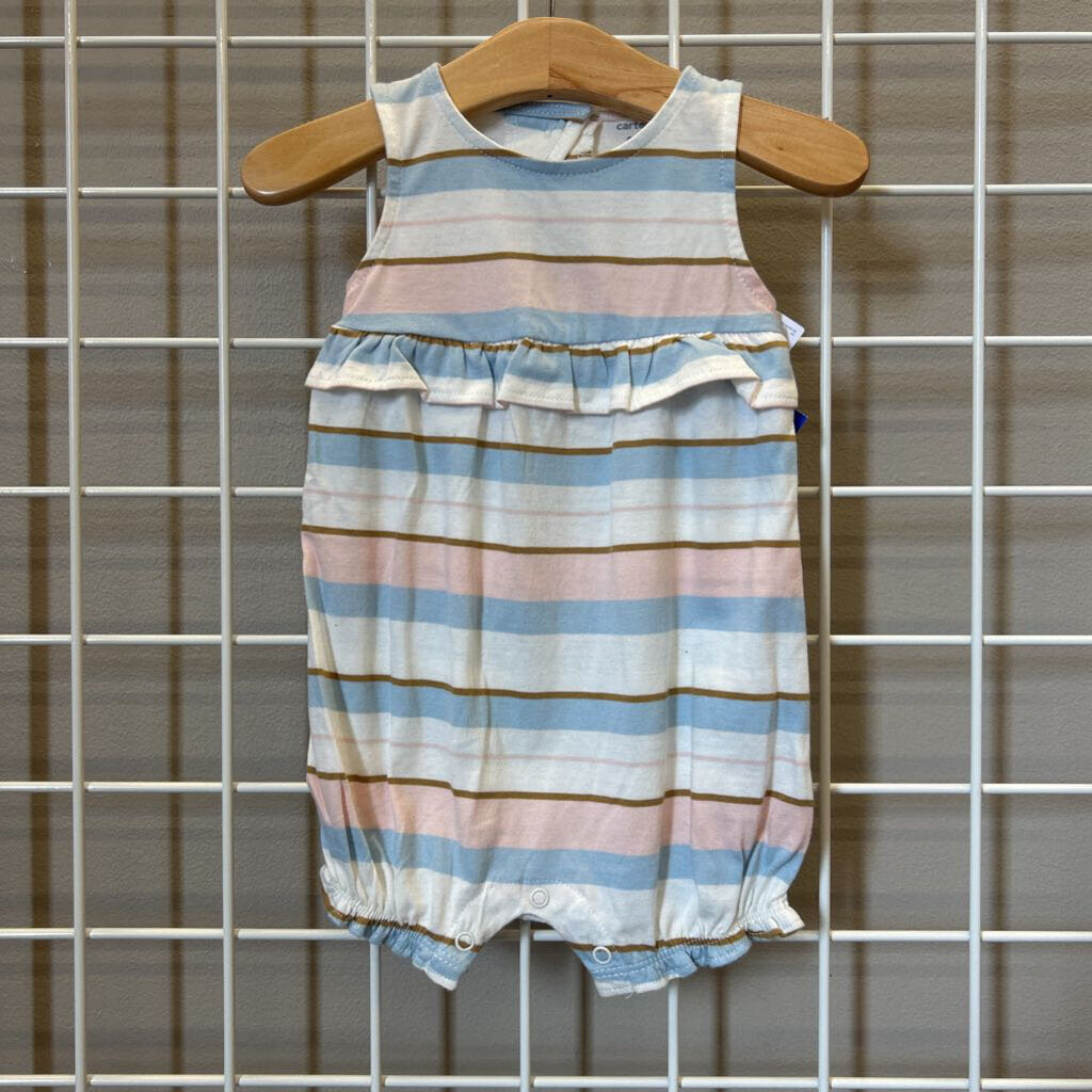 NWT Carter's Stripe Bubble Tank Romper - 9m