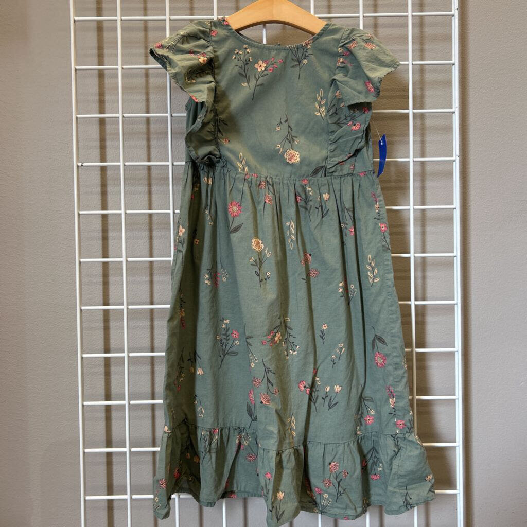 Carter's Floral SS Midi Dress - 6/6x