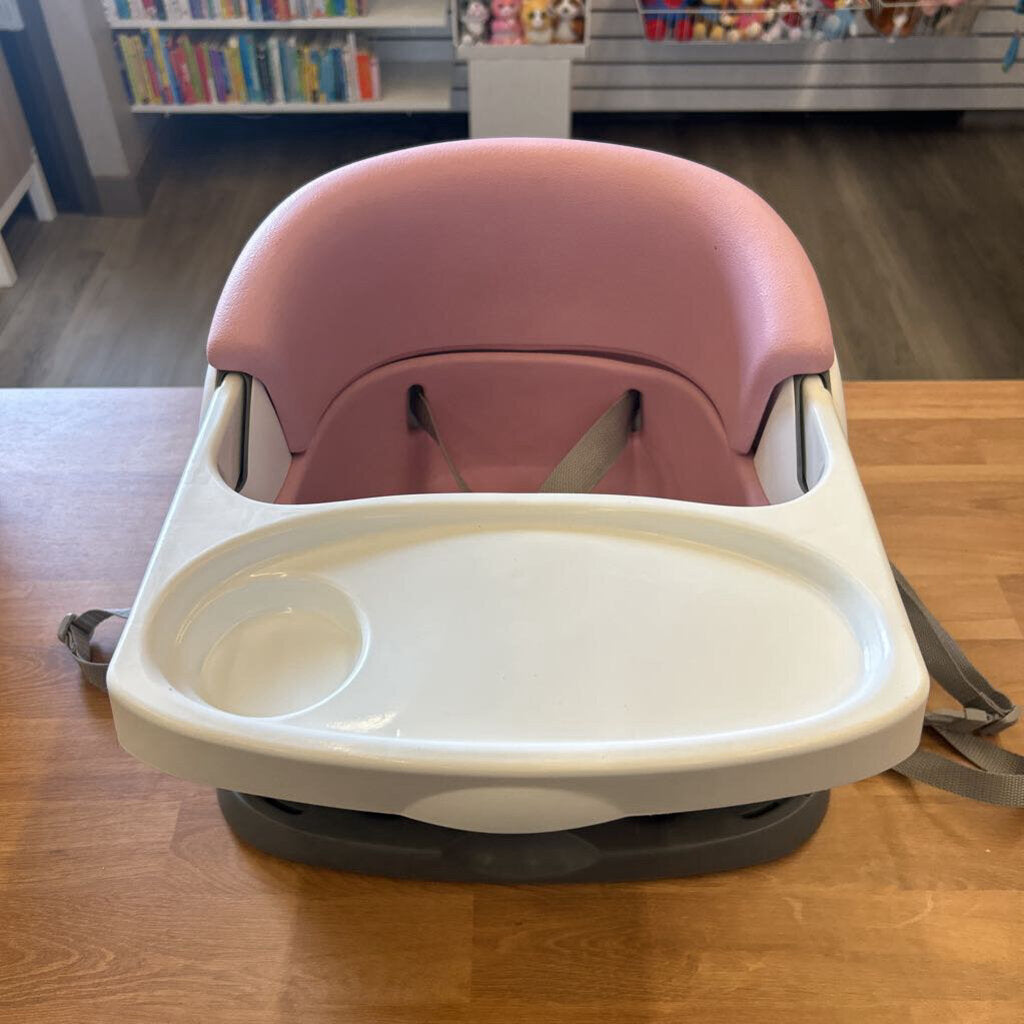 Ingenuity Booster Seat w/Tray - Pink (wear)